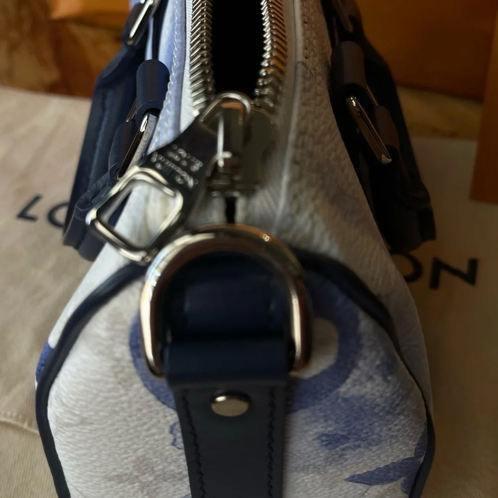 Louis Vuitton Blue and White Women's Bag‎